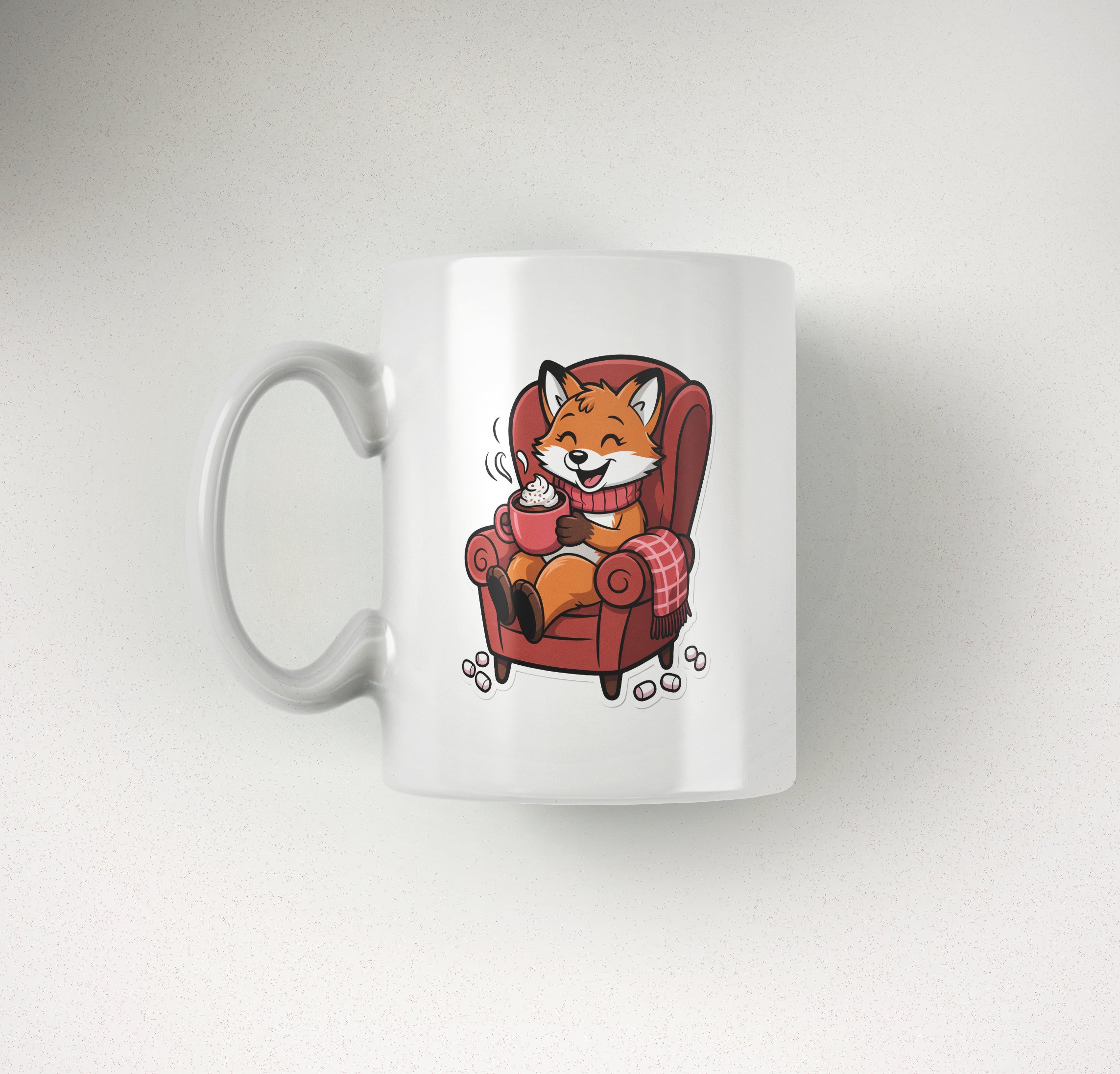 Fuchs mit Kakao